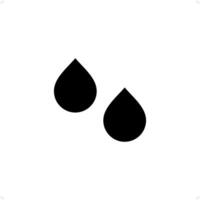 water droplet Comprehensive Icon Design Template vector