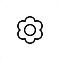 flower, garden Icon Design for UI, UX Projects vector