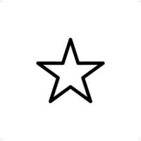 star, starlight Icon Design for Easy Customization vector