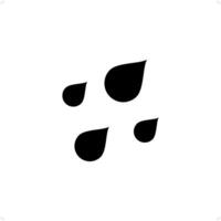 rain, raindrop Stylish Icon Design Template vector