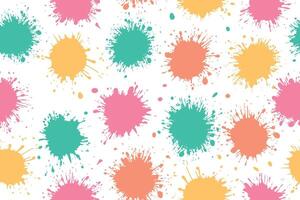 Colorful bright Multicolored spots and drops seamless pattern. Background of multicolored spots for textiles, packaging, wallpaper, etc. vector