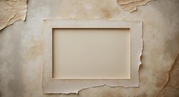 Blank Space for Text on Vintage Background. photo