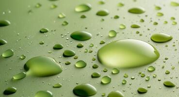Textured chartreuse surface with droplets creating an embossed design. photo
