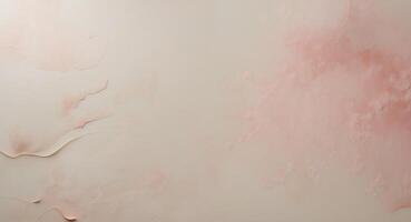 Soft cream and pink textured background ideal for web design templates brochures workshops or decorative displays. photo