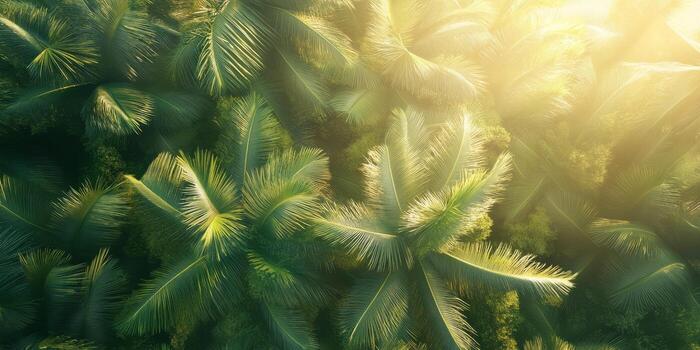 un árbol con verde hojas y un marrón maletero foto