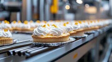 Lemon Tart Production Line - Freshly Baked Treats photo