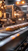 Automated Bread Production Line - Freshly Baked Goods photo