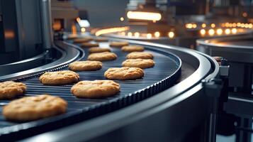 Automated Cookie Production Line - Modern Bakery Technology photo