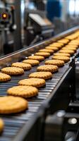Automated Cookie Production Line - Modern Bakery photo
