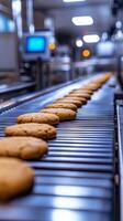 Automated Cookie Production Line - Efficient Food Manufacturing photo