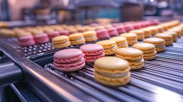 Automated Macaron Production Line A Sweet Symphony of Flavors photo