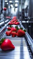 Strawberry Processing Line Modern Food Production photo