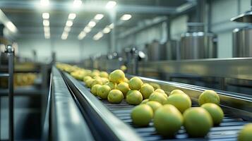 Automated Food Processing Line - Modern Food Production photo