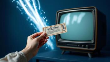Stepping Back in Time, Enjoying a Movie Night with Classic TV and Tickets photo