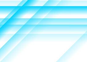 Tech abstract minimal glossy stripes white blue background vector
