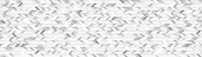 Grey white small geometric elements abstract tech banner design vector