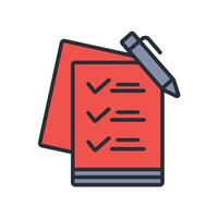 evaluation icon. .Editable stroke..linear style sign for use web design,logo.Symbol illustration. vector