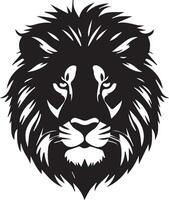 Lion silhouette image vector