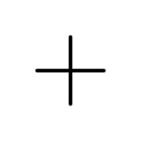 plus, positive Icon Design for Mobile Apps vector