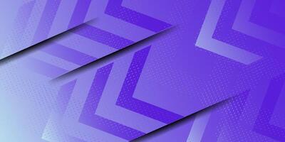 Blue abstract futuristic background with overlapping layers on bright blue space for design. Arrow speed background concept. Eps10 vector