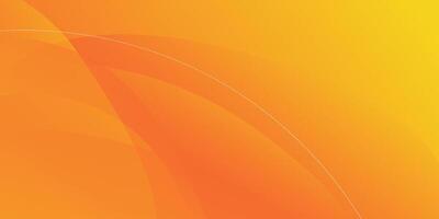 Modern premium orange background design template with white lines. eps10 vector