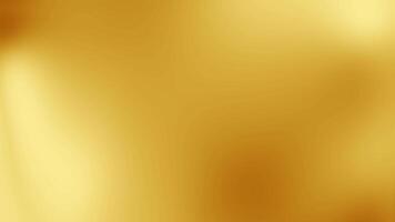 4K futuristic smooth gold gradient animated background video