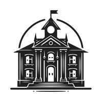 School Silhouette Vectors for Homeschooling Resources