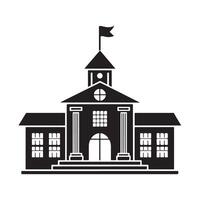 School Silhouette Illustrations for Fun and Creative Learning vector
