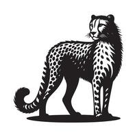 Leopard Silhouette Vectors Art for Digital and Print Design Projects