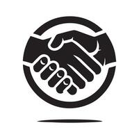 Download Handshake Silhouette Vectors Files for Custom Business Designs