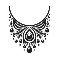 Symmetrical Ornamental Pattern for Art Prints vector
