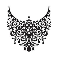 Intricate Ornamental Art for Business Cards vector