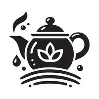 Tea Pot Silhouette Vectors Ideal for Digital Art and Web Graphics