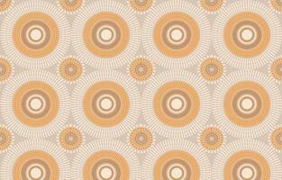 classic geometric african pattern vector