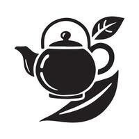 Tea Pot Silhouette Stock Illustrations for Graphic Design and Editorial Projects vector