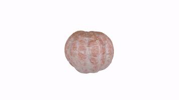 3D rendering of a decorative pumpkin model in soft pastel shades video
