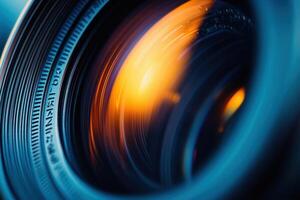 close up of a camera lens photography photo