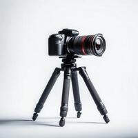 DSLR Camera Tripod Studio Setup photo