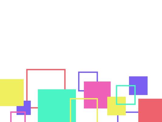 Square Geometric Abstract Frame Background