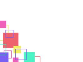 Abstract Geometric Square vector