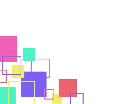 Square Geometric Abstract Frame vector