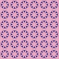 Seamless texture in the form of an abstract floral pattern on a pink background vector