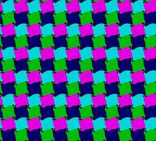 Seamless texture in the form of an abstract geometric pattern of multi-colored quadrangles vector