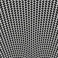 Abstract background decorated with a geometric pattern in the form of black polygons vector