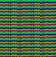 Original abstract background in the form of knitted fabric decorated with a colored striped pattern vector