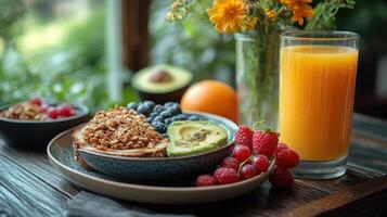 Healthy breakfast ideas for kids photo