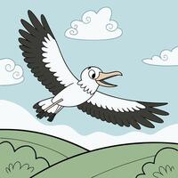 Elegant Flying Bird Graphics for Digital and Print Use vector