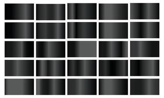 Black gradients Mega collection of black gradient illustrations for backgrounds cover frame ribbon vector