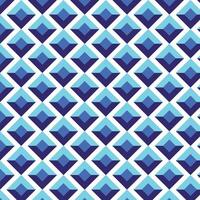 White background with diamond pattern in blue tones vector