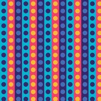 Background with colorful pattern of lines and circles vector